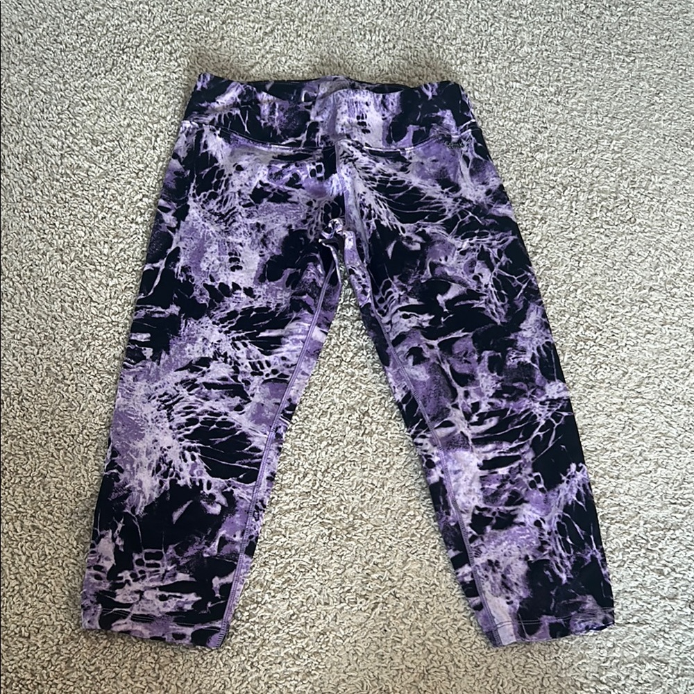 Calvin Klein Tie-Dye Cropped Leggings